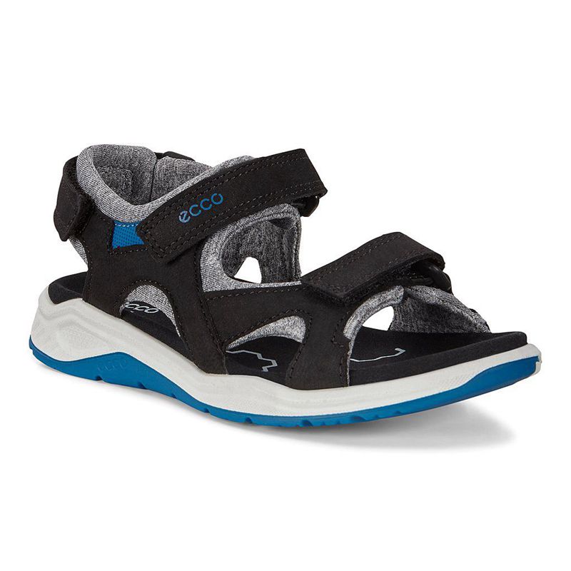 Sandalias Ecco X-Trinsic K Para Niños,Negras,825034-MTH